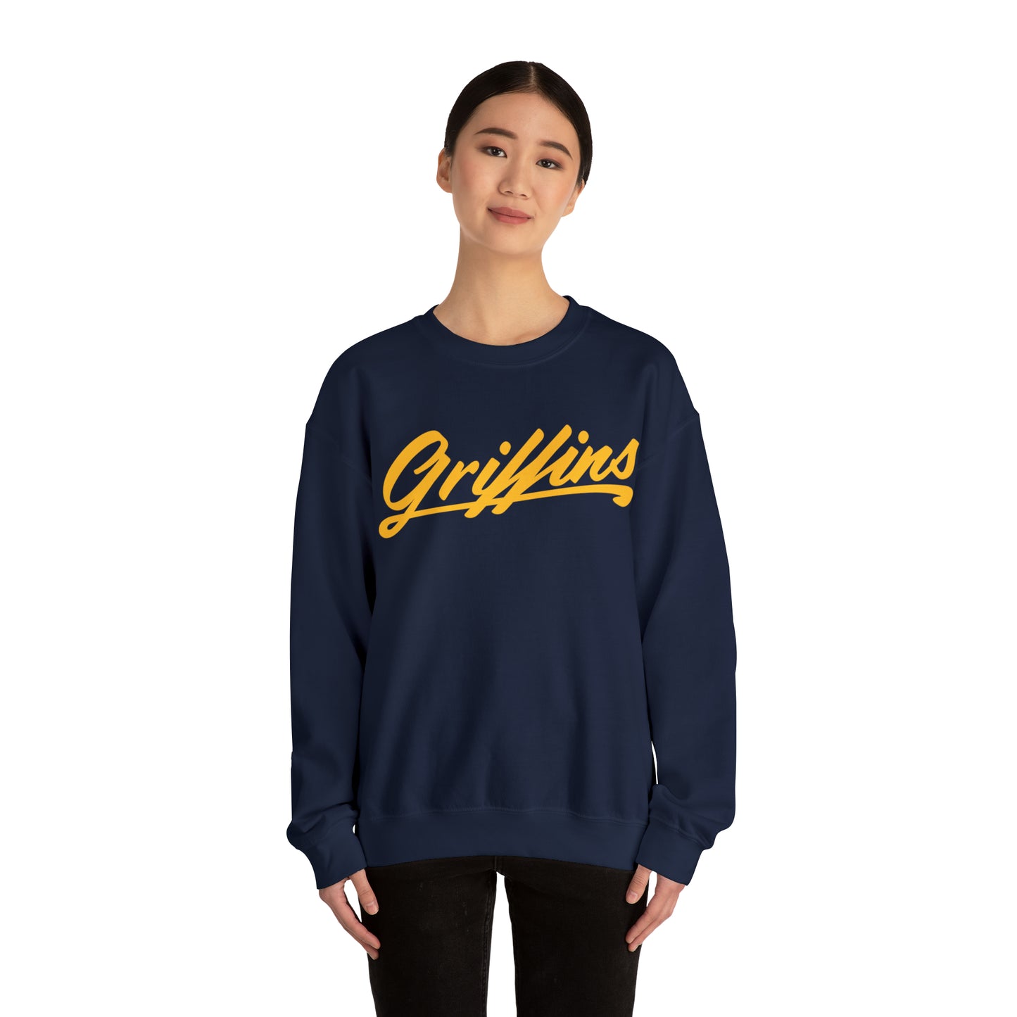 Griffins Script Crewneck—Adult