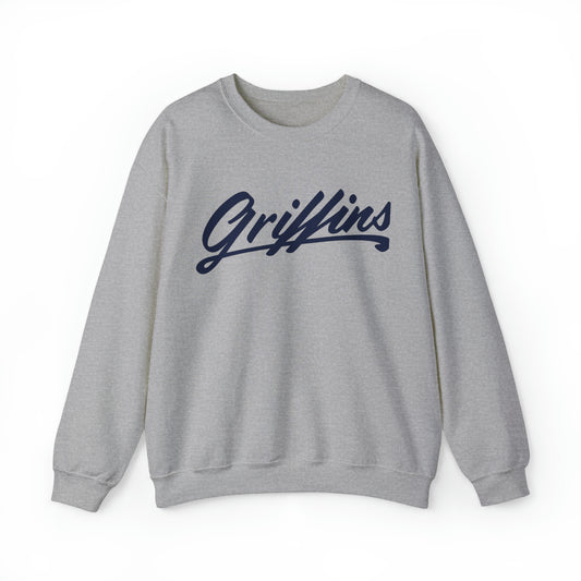 Griffins Script Crewneck—Adult