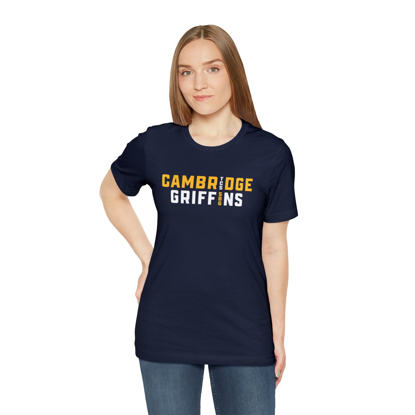 Cambridge Griffins Navy Tee—Adult