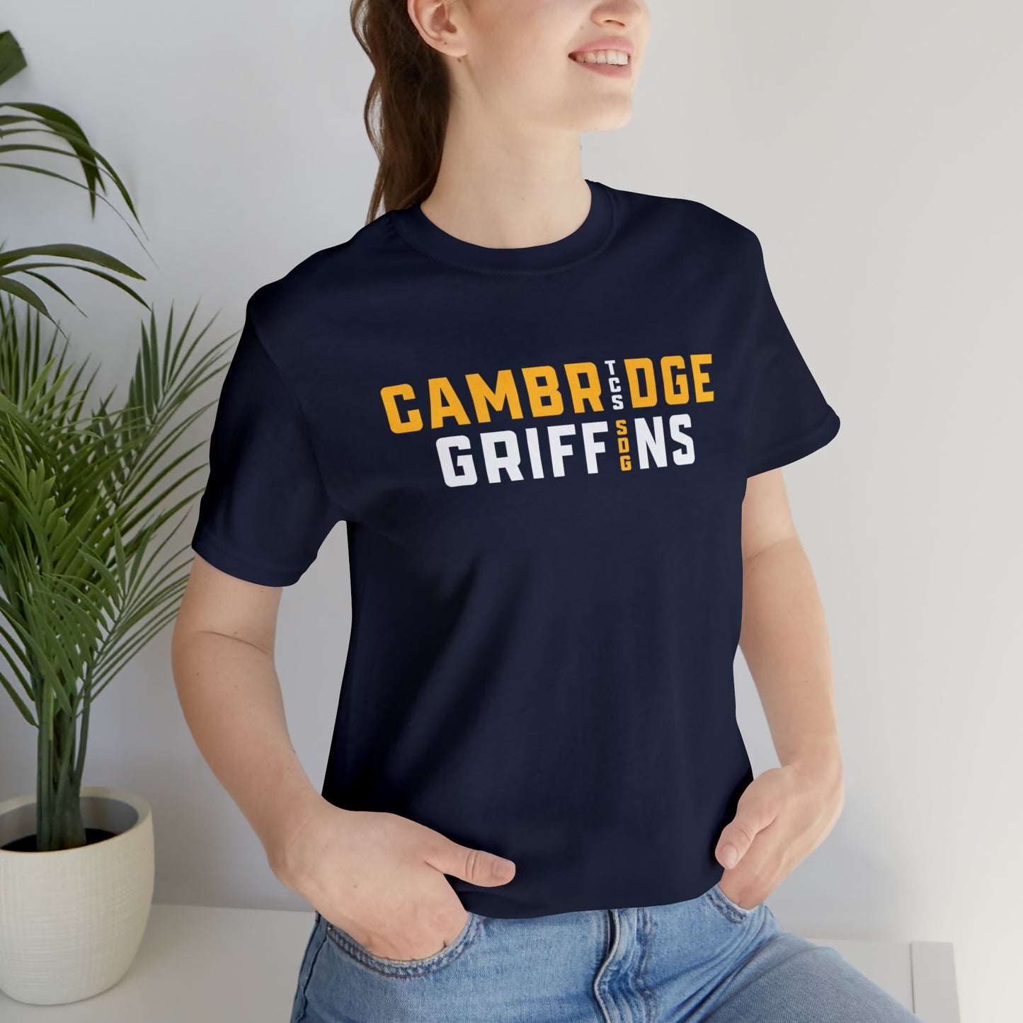 Cambridge Griffins Navy Tee—Adult