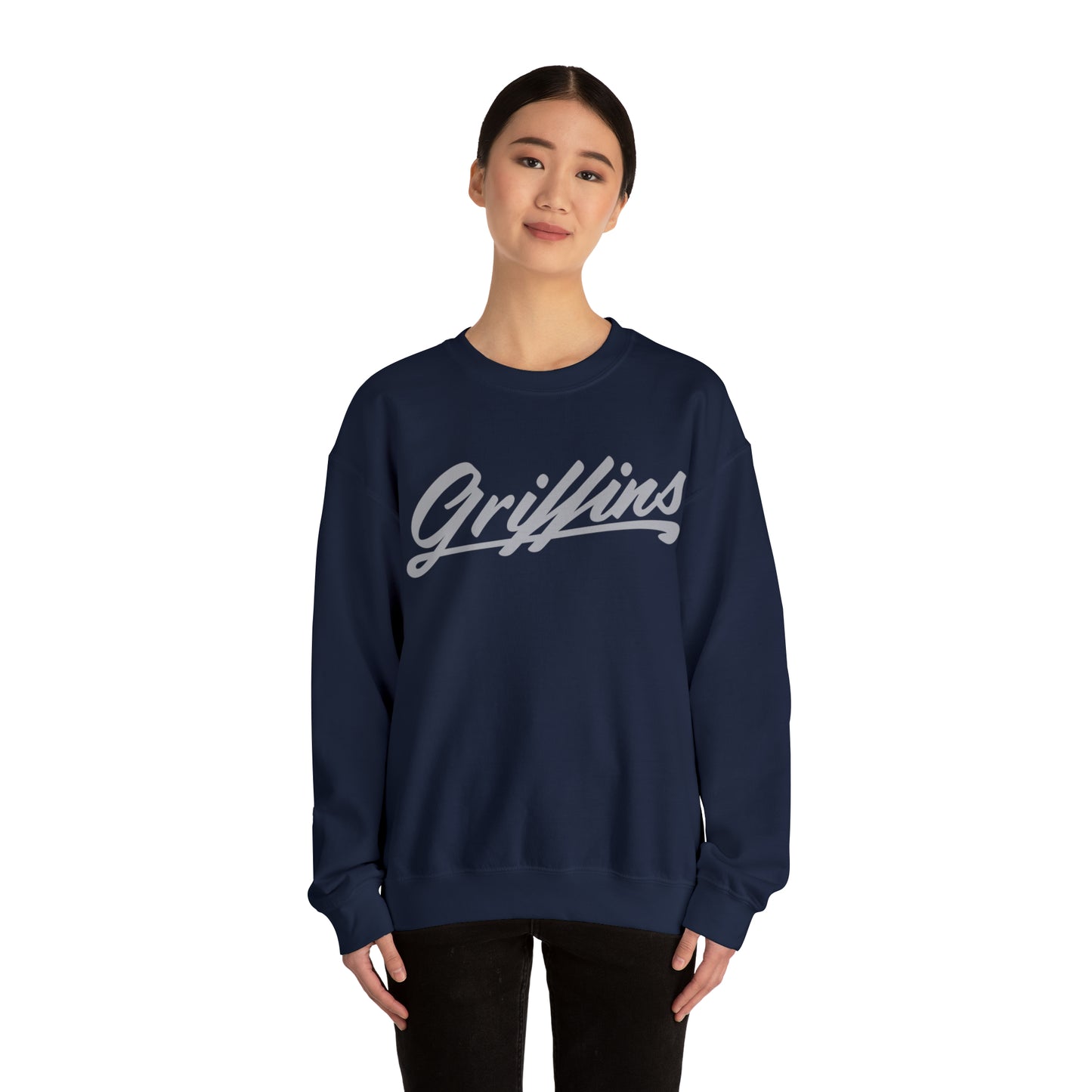 Griffins Script Crewneck—Adult