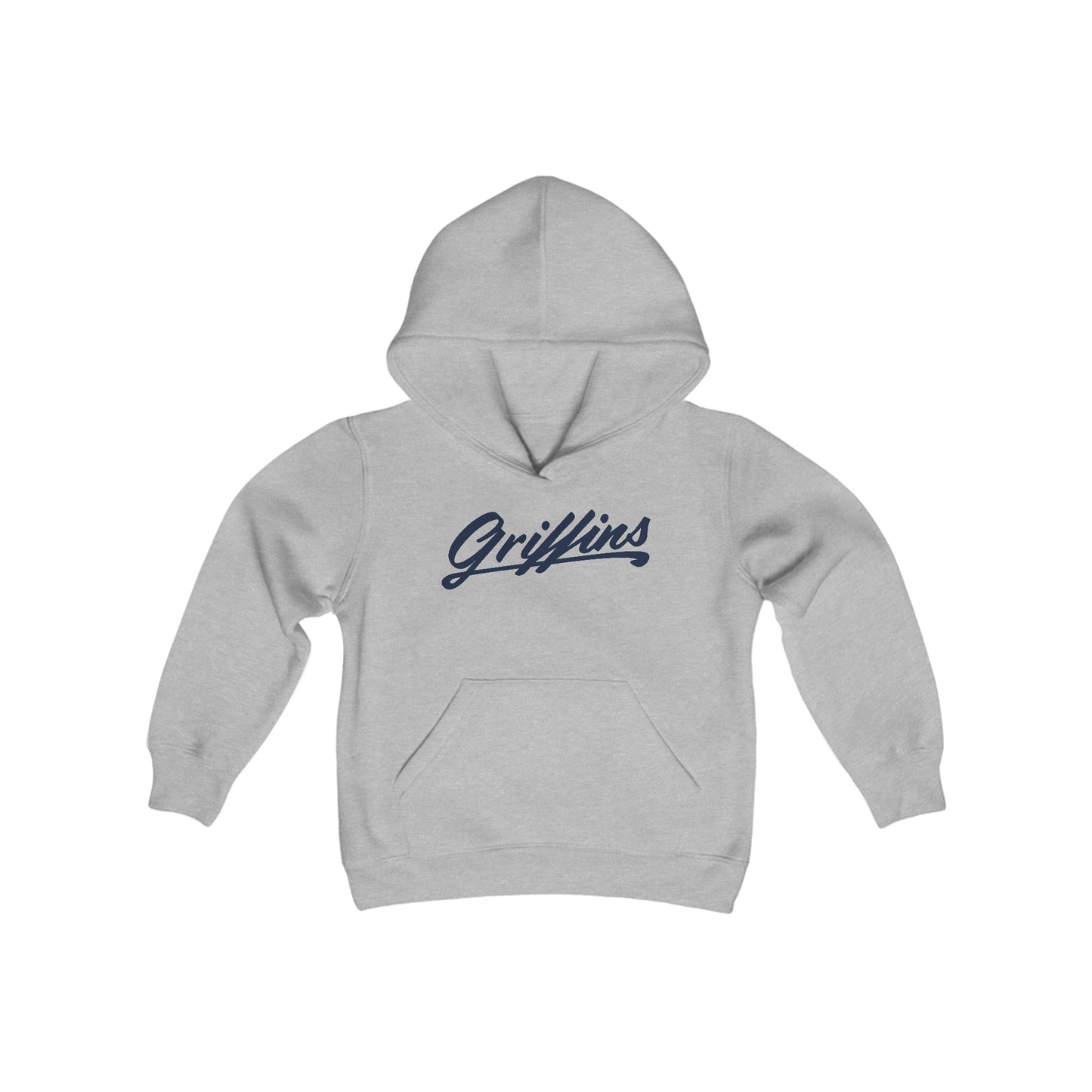 Griffins Script Hoodie—Youth