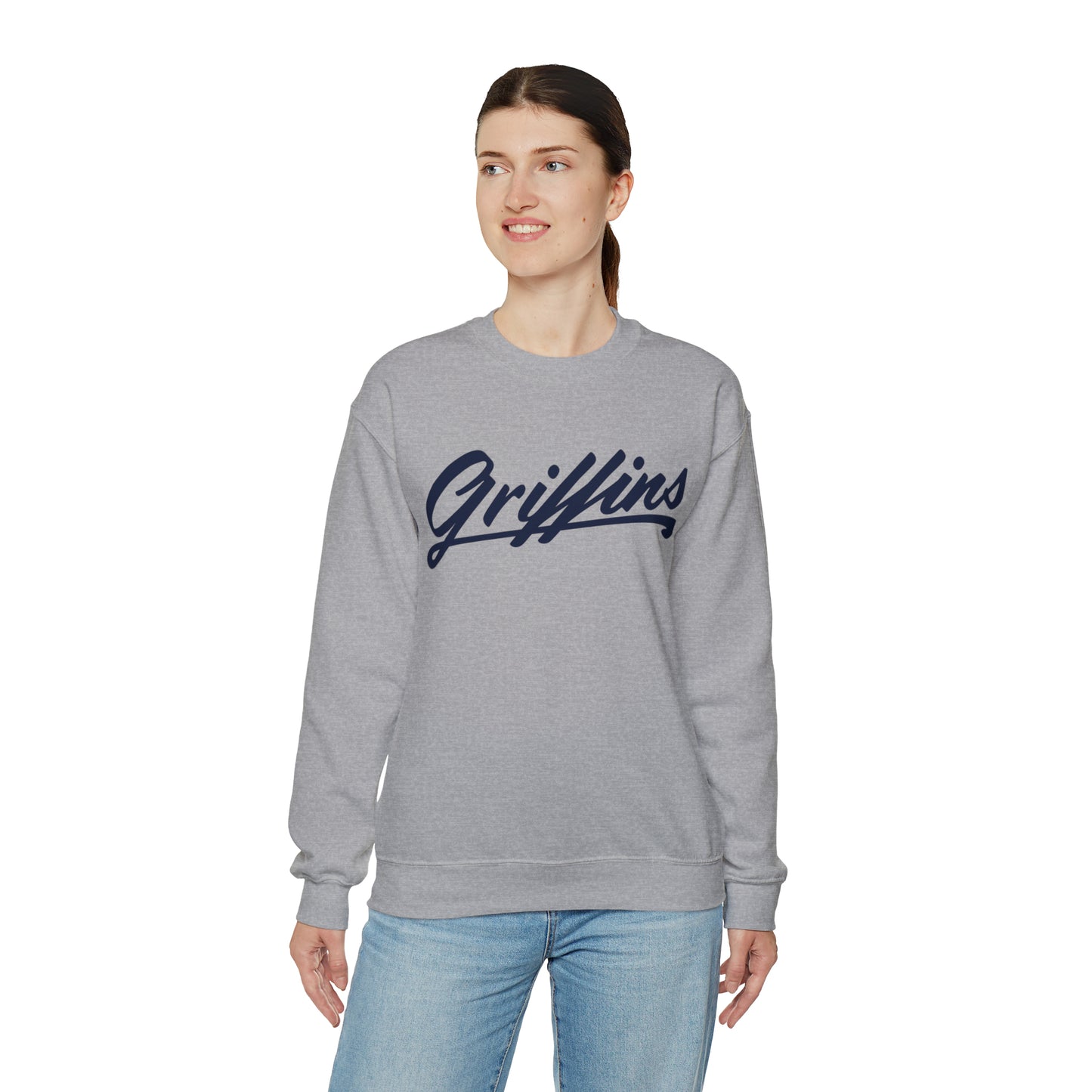 Griffins Script Crewneck—Adult