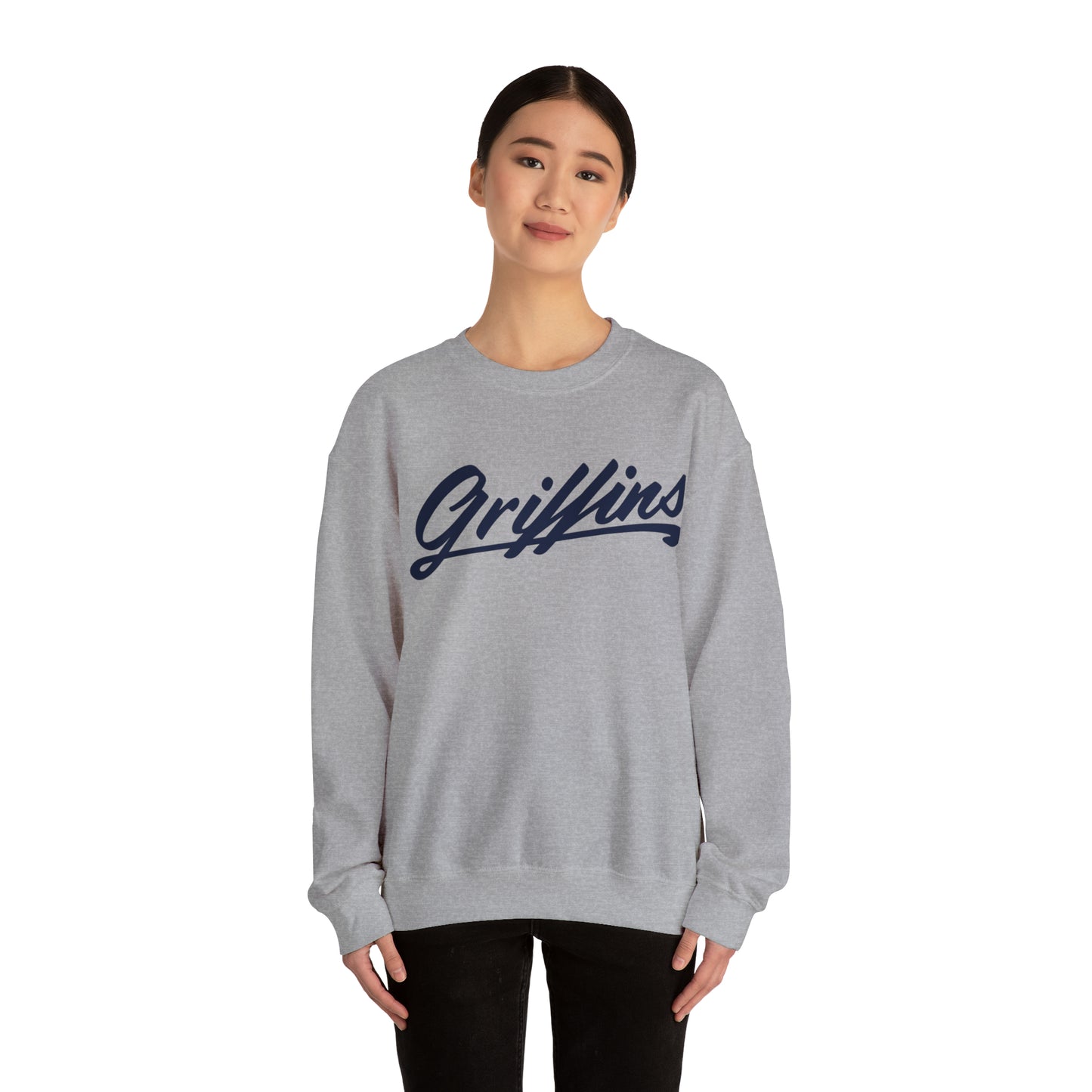 Griffins Script Crewneck—Adult